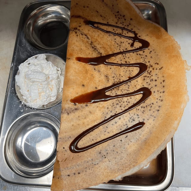 Chocolate Dosa.